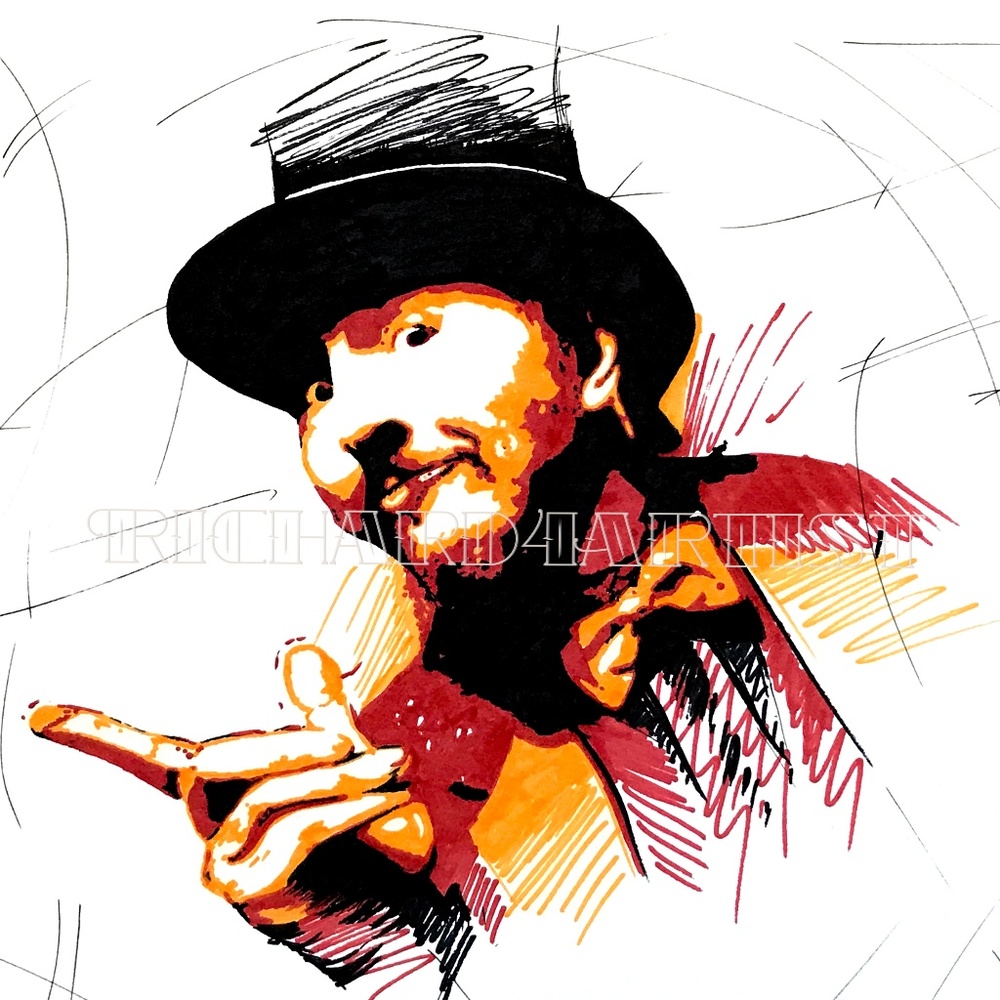 NWT Les Claypool Primus Art PRINT Rock Band Decor